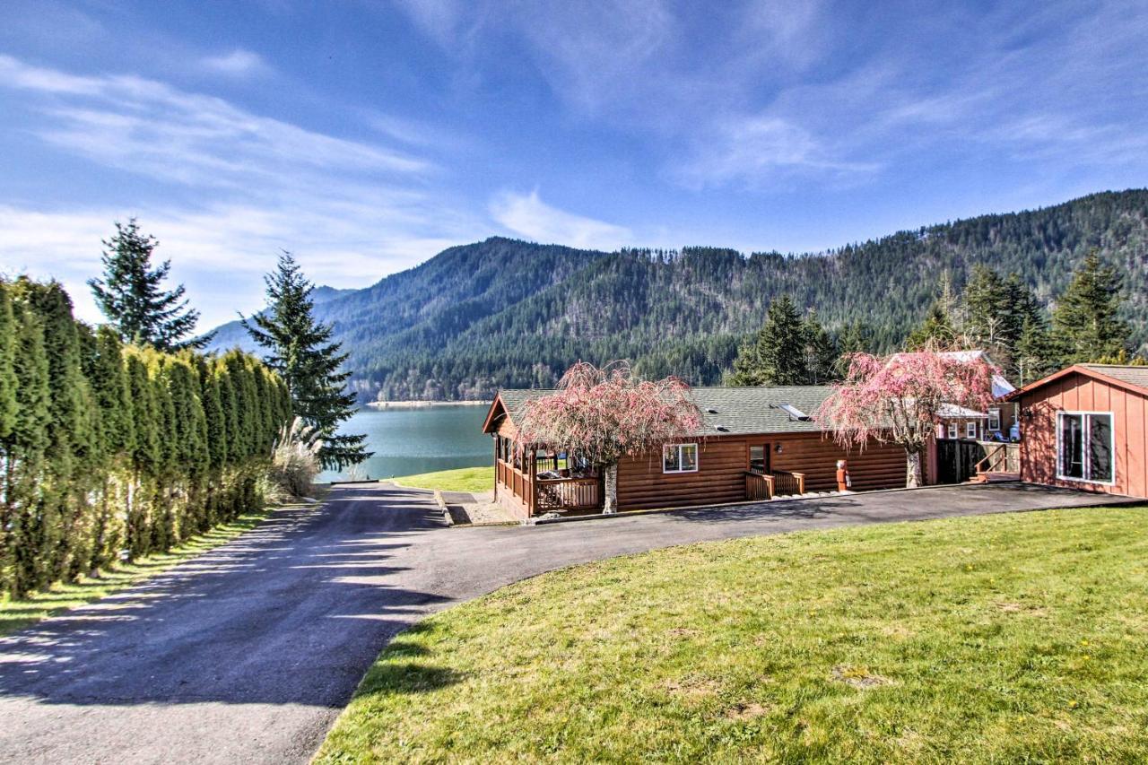 Lakefront Cabin With Stunning Mountain Views And Dock! Mineral Εξωτερικό φωτογραφία