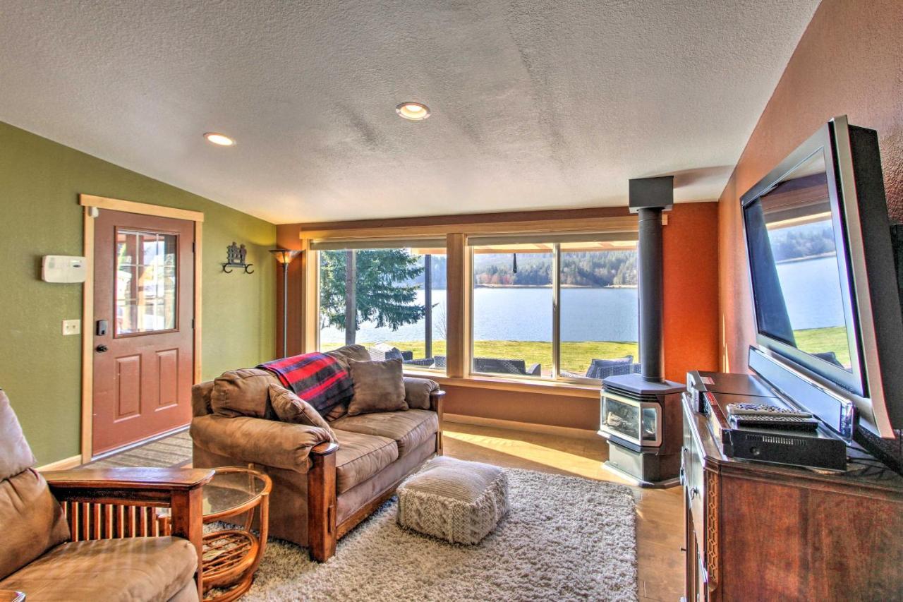 Lakefront Cabin With Stunning Mountain Views And Dock! Mineral Εξωτερικό φωτογραφία