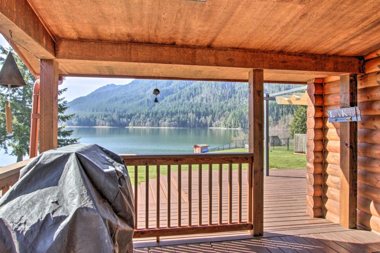 Lakefront Cabin With Stunning Mountain Views And Dock! Mineral Εξωτερικό φωτογραφία