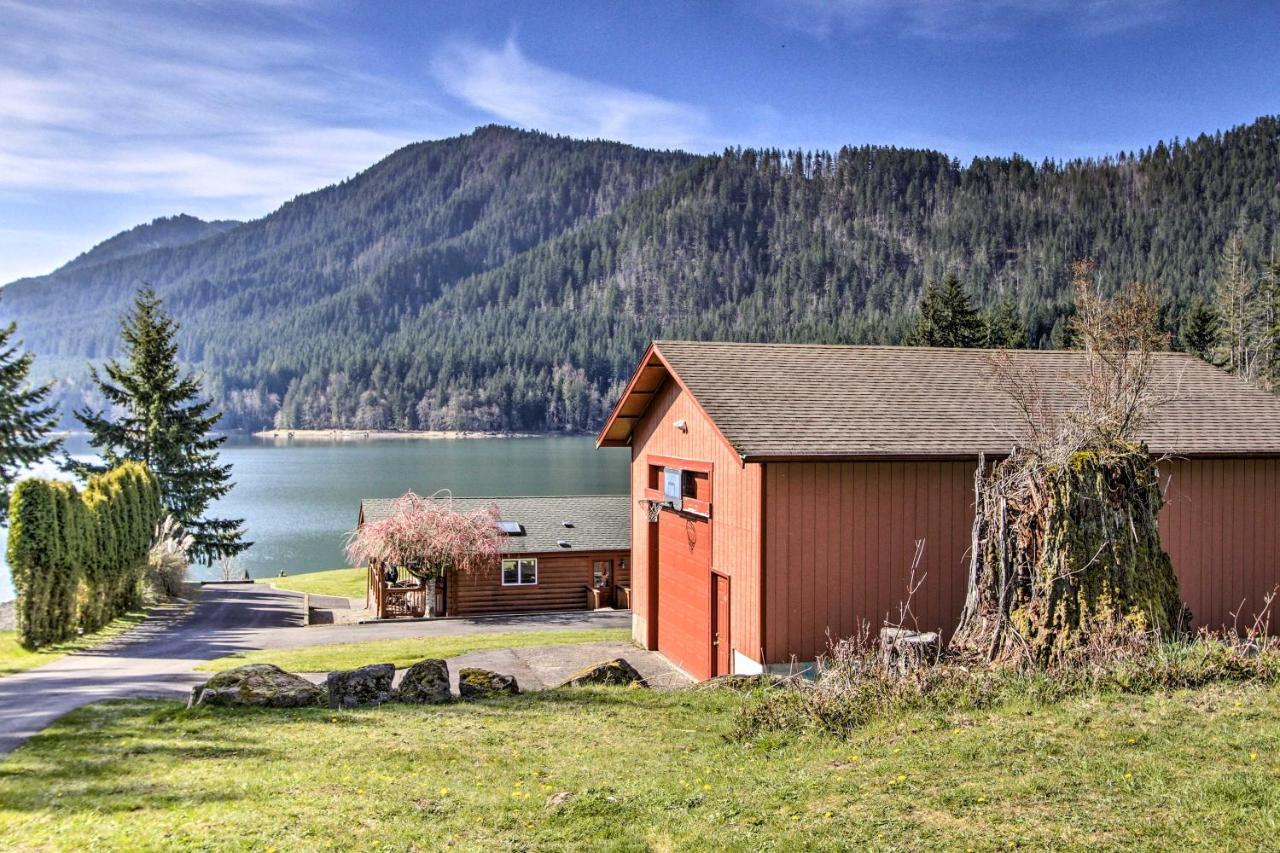 Lakefront Cabin With Stunning Mountain Views And Dock! Mineral Εξωτερικό φωτογραφία