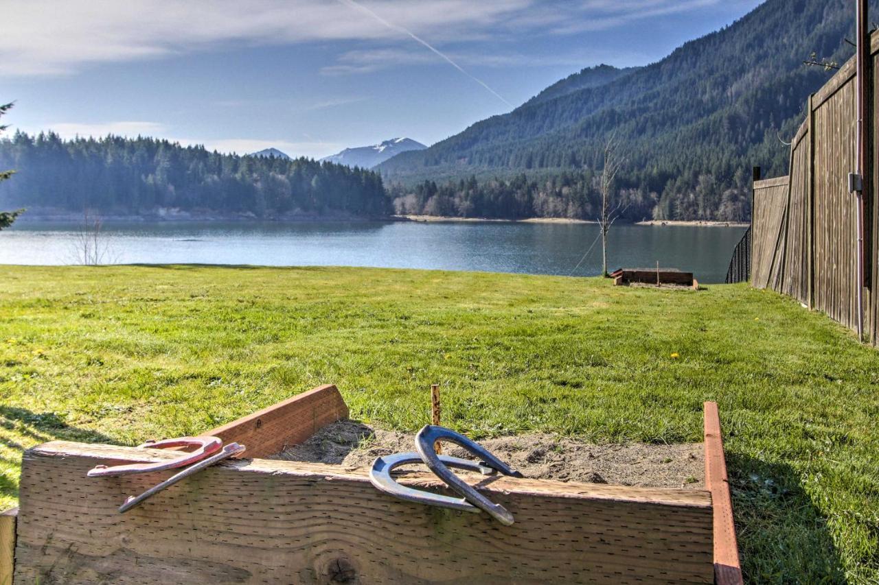 Lakefront Cabin With Stunning Mountain Views And Dock! Mineral Εξωτερικό φωτογραφία